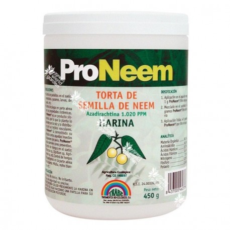 ProNeem - Torta de Semilla de Neem (Harina) 450 g